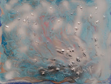 "Silver Planets" by Giorgio Sciarretta, Acrylic on Canvas