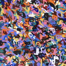 "Reality is Dumb" by Daniel Patricio Gomez, Mixed Media on Canvas