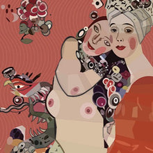 "The Friends" by Gsieda, Giclee Print