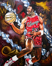 "The Golden Era" by Akeem Henry, Oil on Canvas
