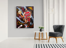 "The Golden Era" by Akeem Henry, Oil on Canvas