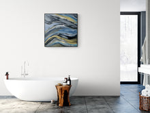 “Let it Flow Series #6” By Hernan Benedetti, Acrylic on Canvas