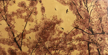 "Prunus Sakura IV" by Robert Pereira Hind, Gold Leaf Schlag Metal
