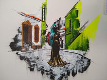 "Havana Vieja" By Holden Van Howe, Hand Embellished Giclee on Canvas