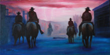 “Retribution” By Corbett Bear, Oil On Canvas Board