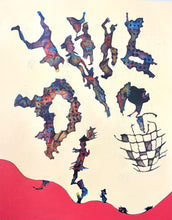 "Circle of Dismay" by Gary J. Holliday, Acrylic on Illustration Board