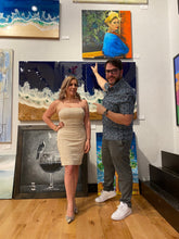 $350 mo. /month Link -  Wall space 7ft wide and 6 ft tall -  CURRENT ARTISTS 2025