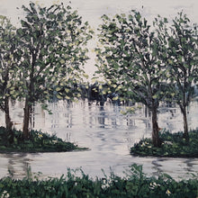 "Serenity" by Olga Lavrova, Oil and Palette knife on Canvas