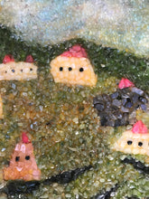 "Beverly Hills" by Ilya Schar, Genuine Gems on Wood Panel