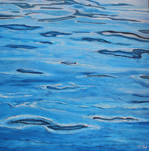 “Reflections” By Tina Kalo, Mixed Media and Oil on Canvas