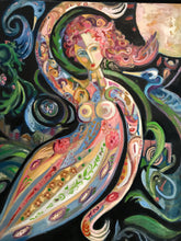 "Journey of The Soul”  By Kate Wood, Oil on Canvas
