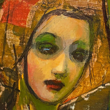 "Dove" by Joshua Burbank, Mixed Media on Wood Panel