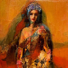 "Lost" by Joshua Burbank, Mixed Media on Wood Panel