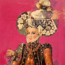 "Cupcake" by Joshua Burbank, Mixed Media on Wood Panel