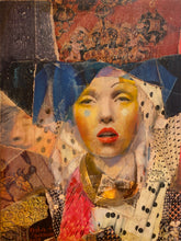 "1500" by Joshua Burbank, Mixed Media on Wood Panel