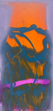 "#105" triptych by Townley, Acrylic on Canvas