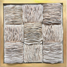 "Current" by Shila Farnoudi, Ceramic Wall Sculpture
