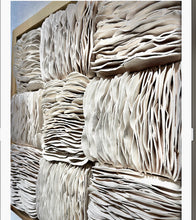 "Current" by Shila Farnoudi, Ceramic Wall Sculpture