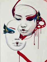 "Avatar" By Nyx Sanguino, Mixed Media and Acrylic on Canvas