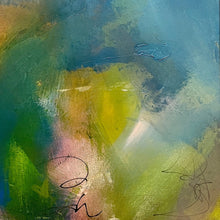 "Untitled 8" by Dyamond Gordon, Mixed Media on Canvas