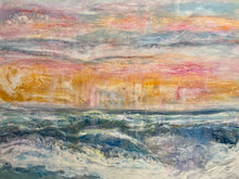 "Acid Rain" by Lynn Marie, Mixed Media on Canvas