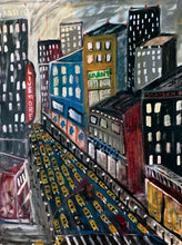 "Yo Taxi" By Ron Lachance, Oil on Canvas