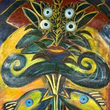 "Reflejos and Miradas" by Oscar Martínez, Oils on Canvas