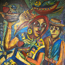 "Cotidianeidad" by Oscar Martínez, Oils on Canvas