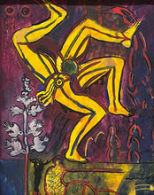 "Marchar Eterno" by Oscar Martínez, Acrylic on Fine Art Paper