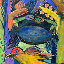 "Explorador" by Oscar Martínez, Acrylic on Fine Art Paper