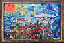"El Toro/ Great Park Still Life" by Anna P. Sutton, Mixed Media on Wood Panel