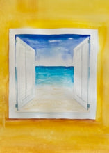 "Island Dream" by Mary Ann Nelson, Watercolor on Fine Art Paper
