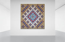 "Choir of Angels Tapestry" by Jean M. Judd, Hand Stitched Thread on Commercial Textile