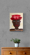 “Delta Dawn” by Juanita D. Holley, Acrylic/Mixed Media on Canvas