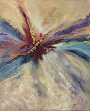 "Reunited" by Janice Pluma, Mixed Media on Canvas