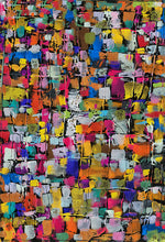 "Motherboard" by Joseph Ghabi, Mixed Media on Canvas