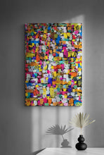 "Motherboard" by Joseph Ghabi, Mixed Media on Canvas