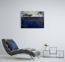 "Go Deep" by Julie Weaverling, Mixed Media on Canvas