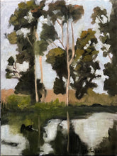 “Kenneth Han Park” By Jodi Pantuck, Oil on Paper