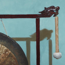"Dragon Gong" by Kevin H Komadina, Oil on Canvas