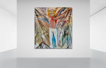 "Arcangelo San Michele" by Lami Daher, Acrylic on Canvas