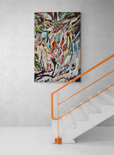 "Tappeto Persiano" by Lami Daher, Acrylic on Canvas