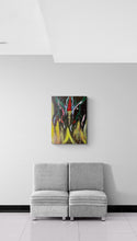 "Questi sono i miei occhi" by Lami Daher, Acrylic on Canvas