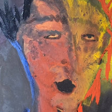 "Homage to Black Elk III" by Lami Daher,  Mixed Media on Board