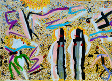 "Cosmic Confusion " by Leroi Johnson, Acrylic on Canvas