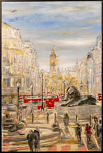 "Trafalgar Square" By Damien March, on Canvas