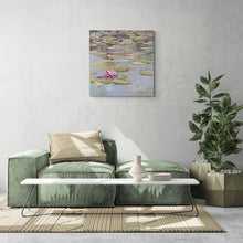 "Lilies at the Mission" by Laurel Hunter, Oil on Canvas