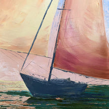 "Offshore Early Morning" by Laurel Hunter, Oil on Canvas