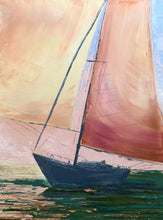 "Offshore Early Morning" by Laurel Hunter, Oil on Canvas