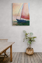 "Offshore Early Morning" by Laurel Hunter, Oil on Canvas